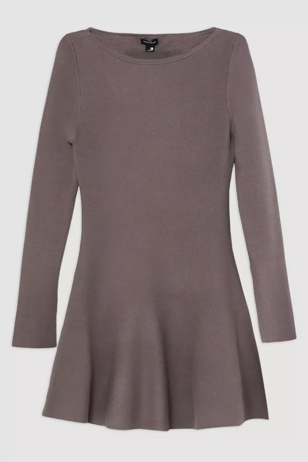 【KAREN MILLEN】ストレッチスクエアニットフリッピードレス ☆Karen Millen☆ コンパクトストレッチニットフリッピードレス